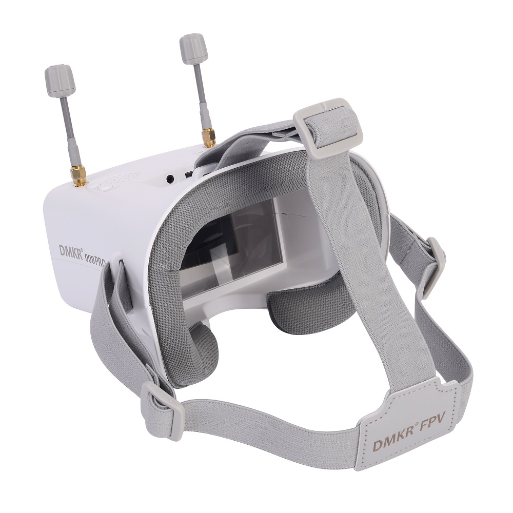 Original 008D PRO White FPV Go - đánh giá và giá Fpv Drone Goggles