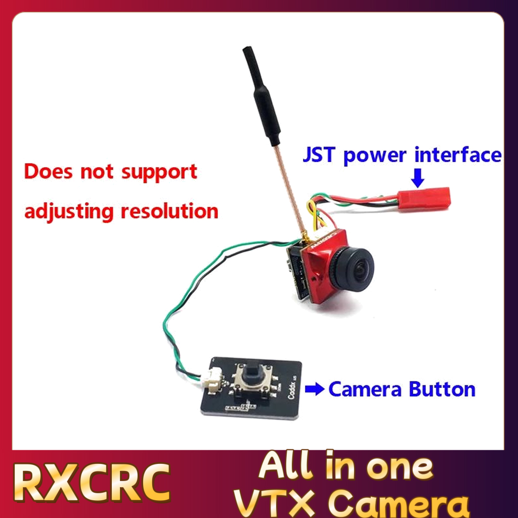 RXCRC 5.8G Module transmitter  - đánh giá và giá Fpv Drone Goggles