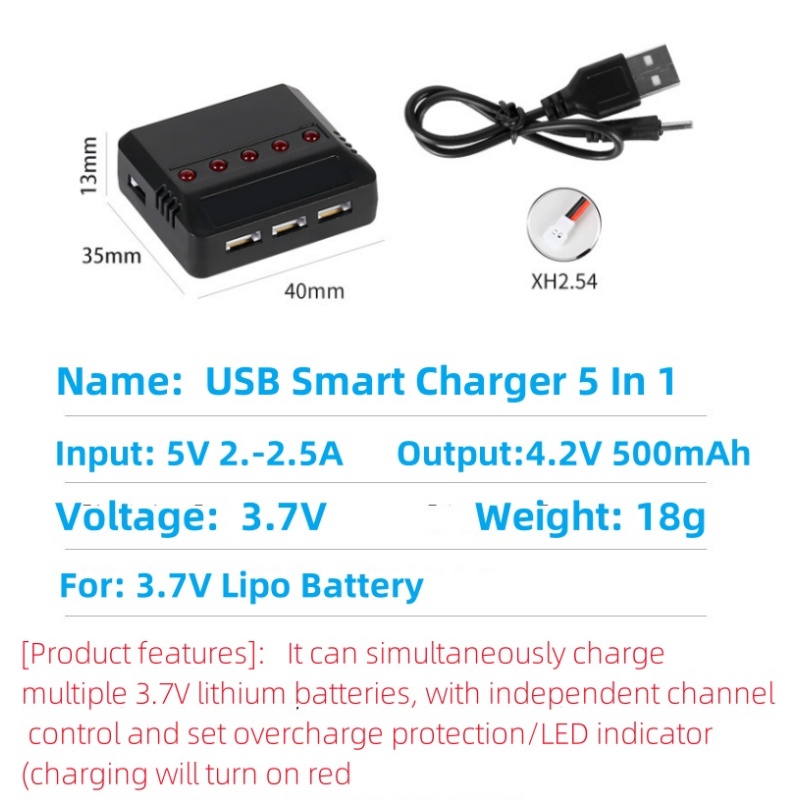 Syma X5HW X5HC X5C X5SW 3.7V 5 - đánh giá và giá Fpv Drone Charger