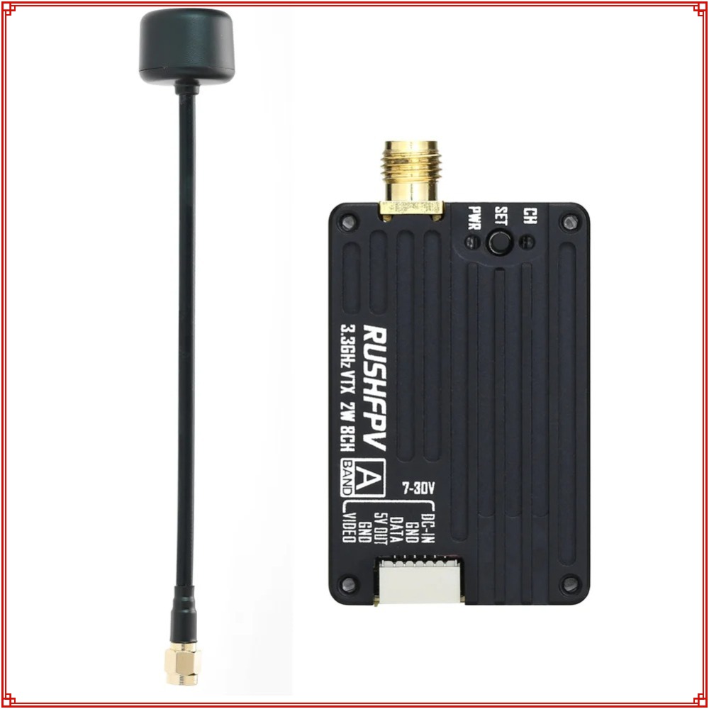 2026 New RUSHFPV 3.3G 2W VTX T - đánh giá và giá Fpv Drone Vtx