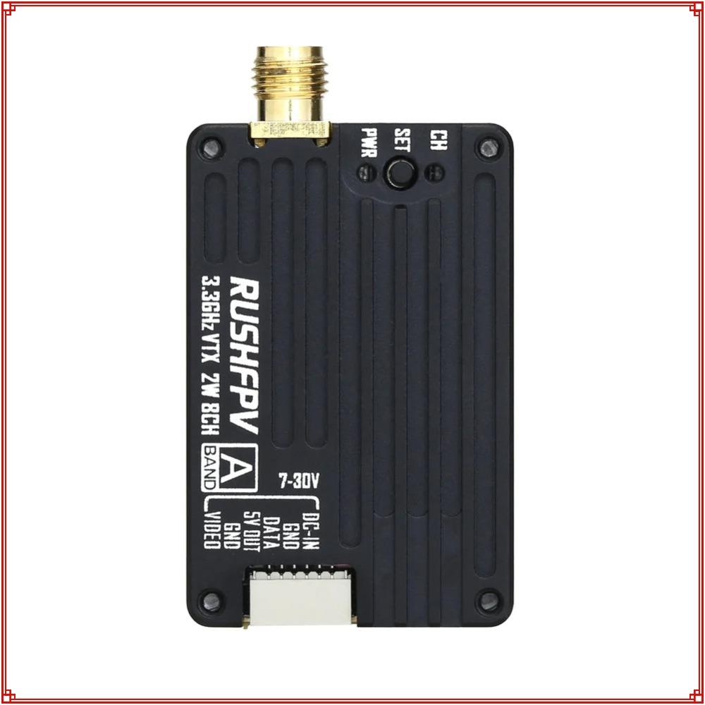 2026 New RUSHFPV 3.3G 2W VTX T - đánh giá và giá Fpv Drone Vtx