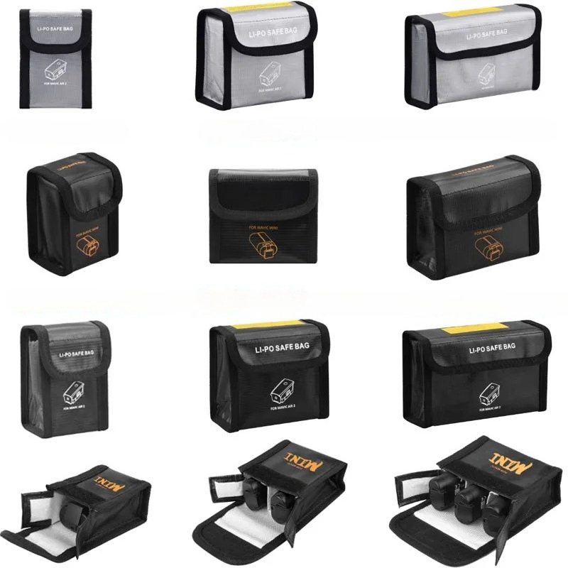 Di Động Chống Cháy Nổ Pin Lipo - đánh giá và giá Fpv Drone Bag