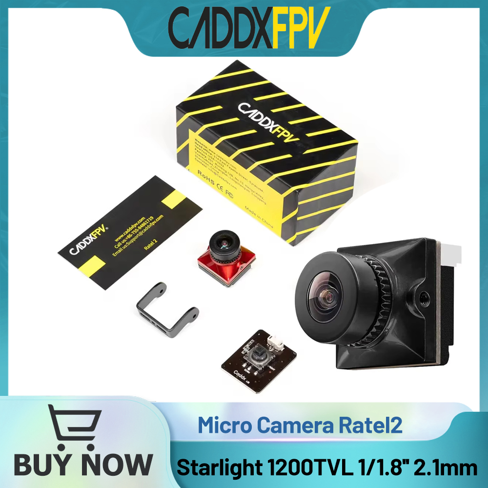 CADDX Micro FPV Camera Ratel 2 - đánh giá và giá Fpv Drone Camera
