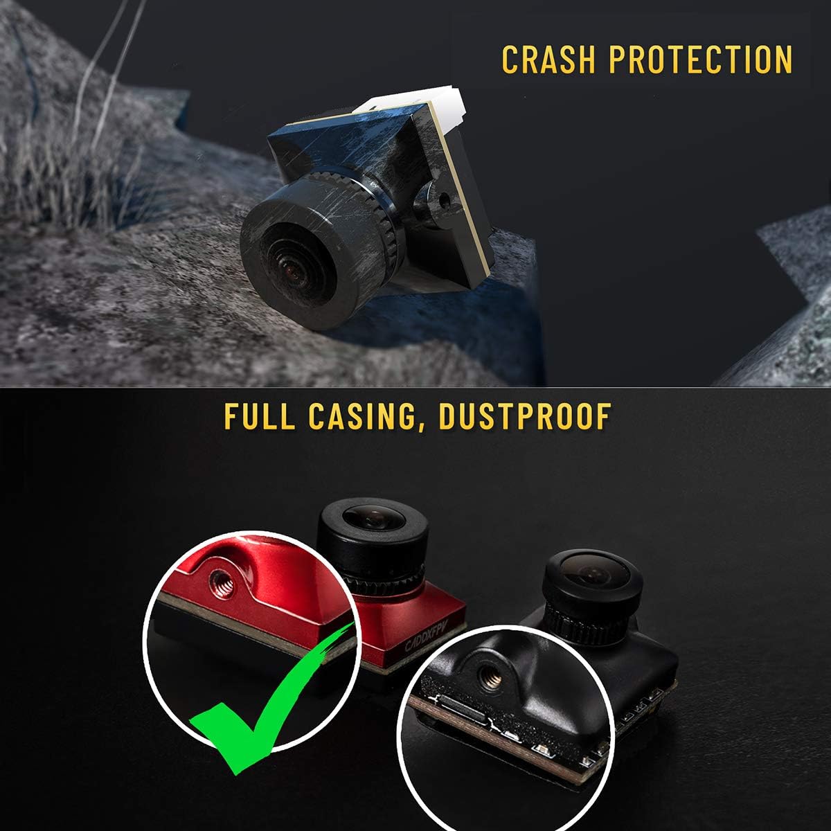 CADDX Micro FPV Camera Ratel 2 - đánh giá và giá Fpv Drone Camera