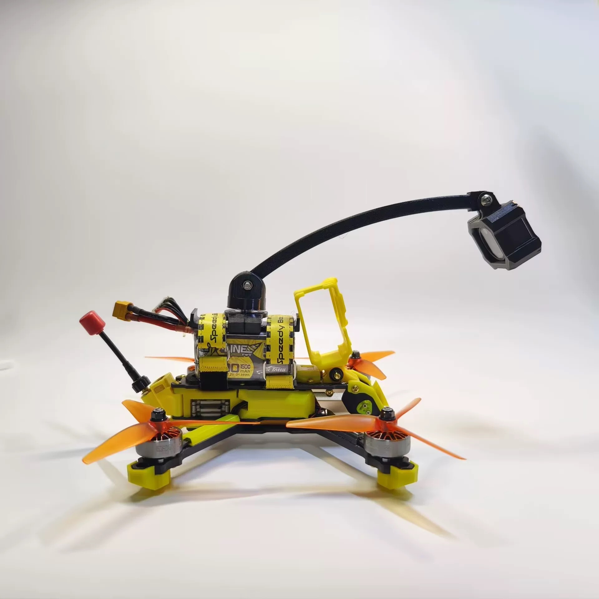 FPV Camera 360-Degree Rotating - đánh giá và giá Fpv Drone Bag