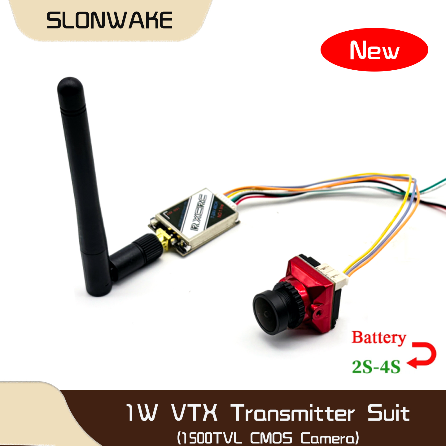 SLONWAKE  5.8G 48CH 1W VTX 100 - đánh giá và giá Fpv Drone Frame
