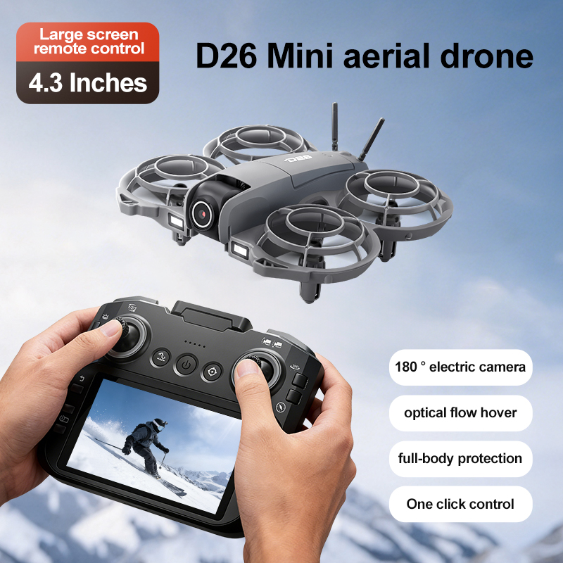 D26 Drone 4K Aerial HD 180° Ca - đánh giá và giá Fpv Drone Charger