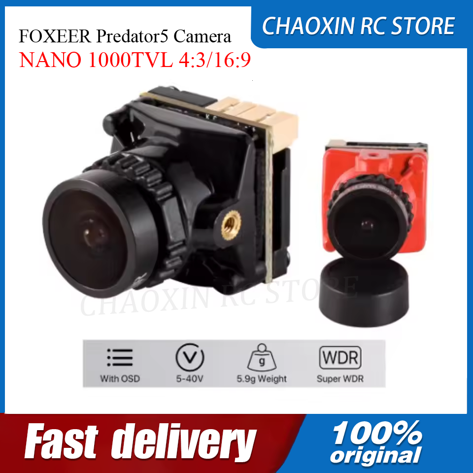FOXEER Predator5 Camera NANO 1 - đánh giá và giá Fpv Drone Camera