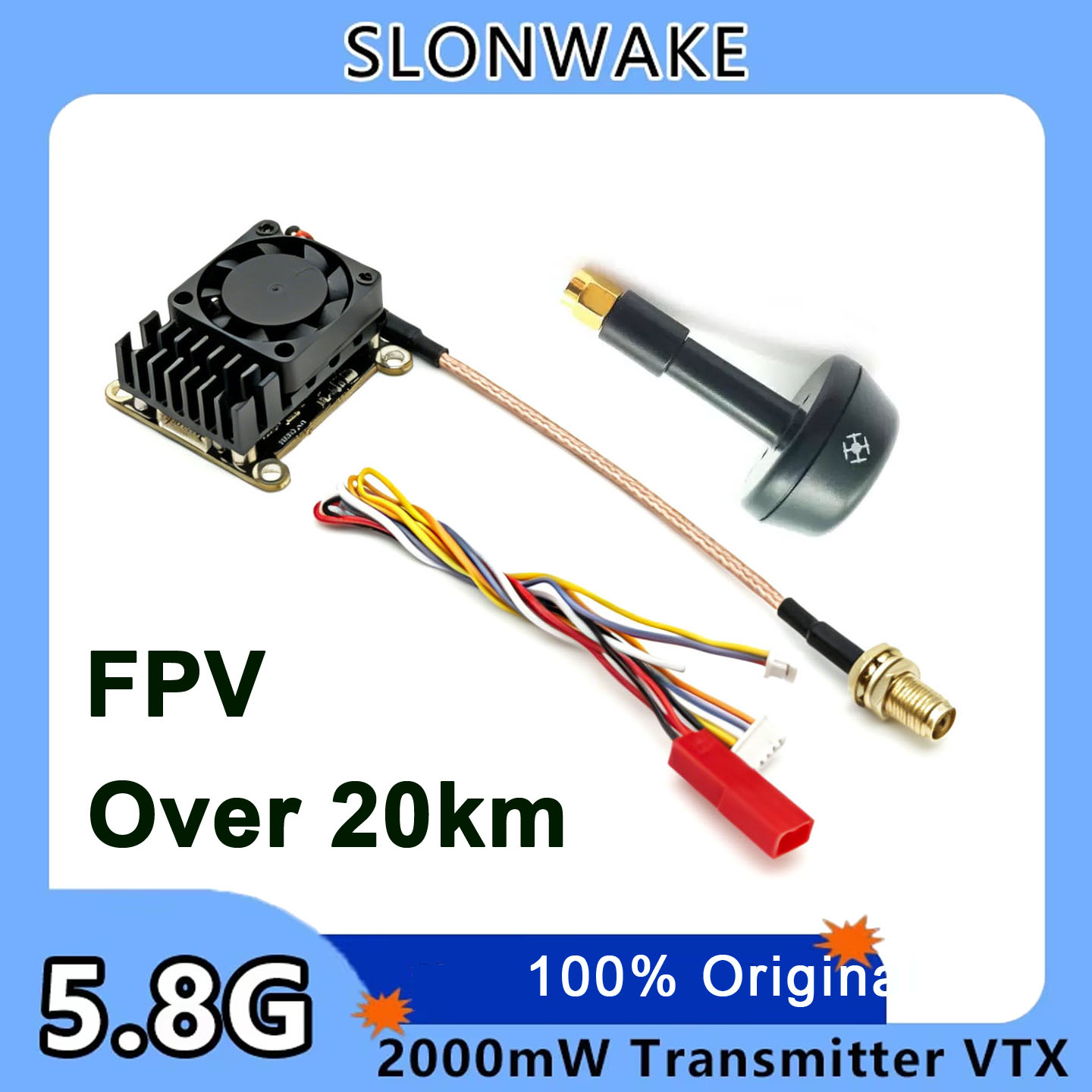 New upgrade 5.8Ghz 2W adjustab - đánh giá và giá Fpv Drone Frame