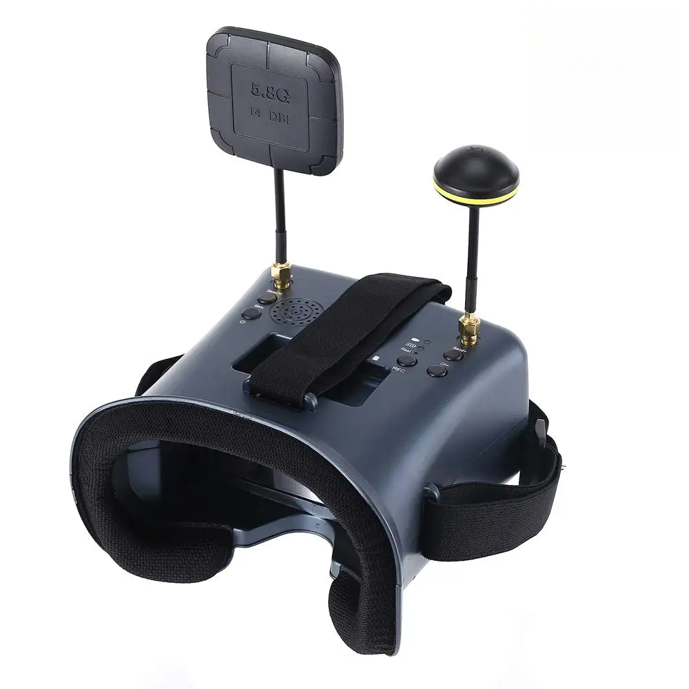 5.8G 40CH 4.3 Inch 800*480 Vid - đánh giá và giá Fpv Drone Goggles