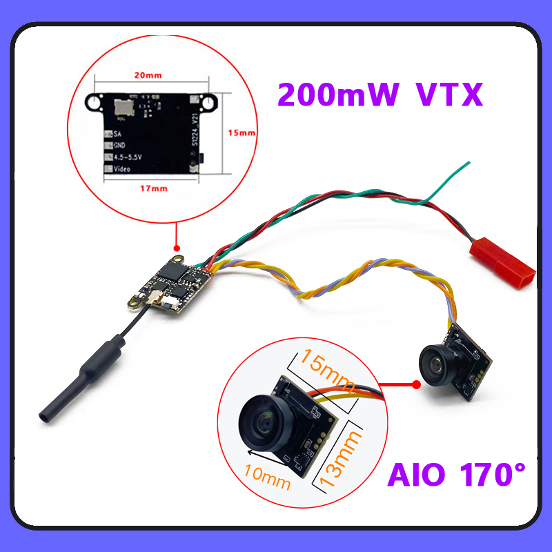 SLONWAKE 5.8G 1200TVL FPV Came - đánh giá và giá Fpv Drone Frame