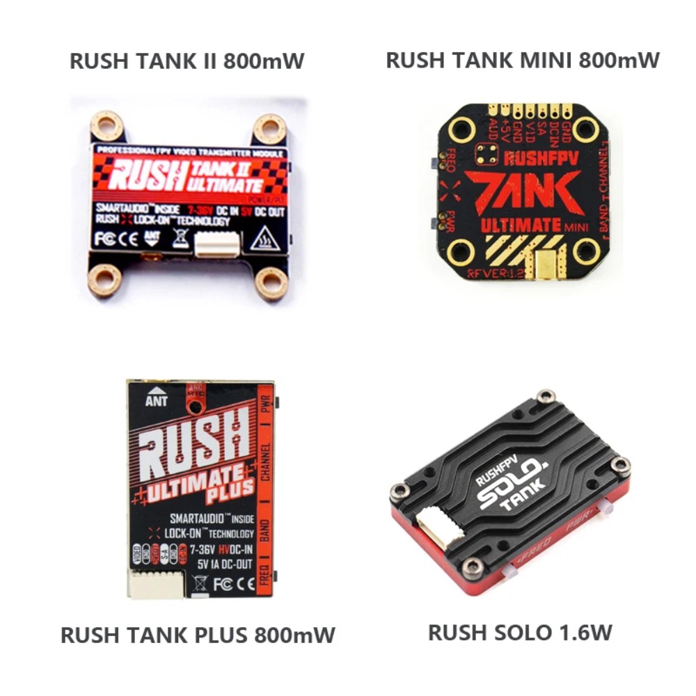 RUSH TANK Ultimate II/Mini/ PL - đánh giá và giá Fpv Drone Frame